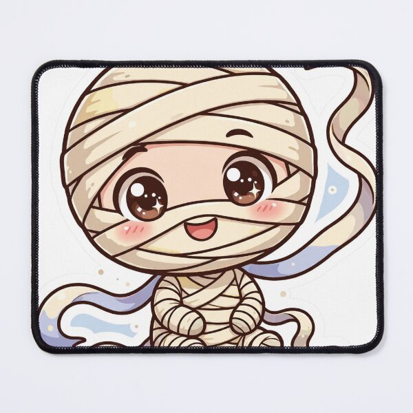 Item preview, Mummy Classic Anime Chibi Sticker - Halloween designed and sold by Lesley D.