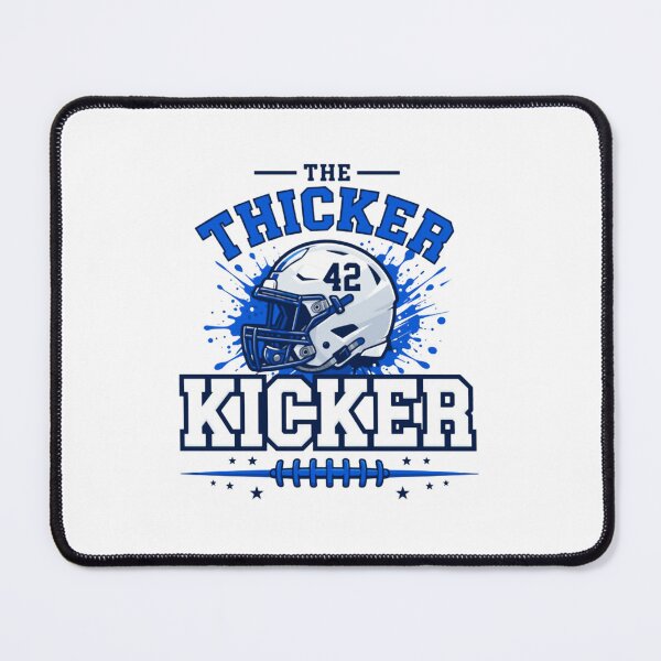 Item preview, The Thicker Kicker Football Helmet Number 42 Gameday designed and sold by Dr-Hulk-Grock.