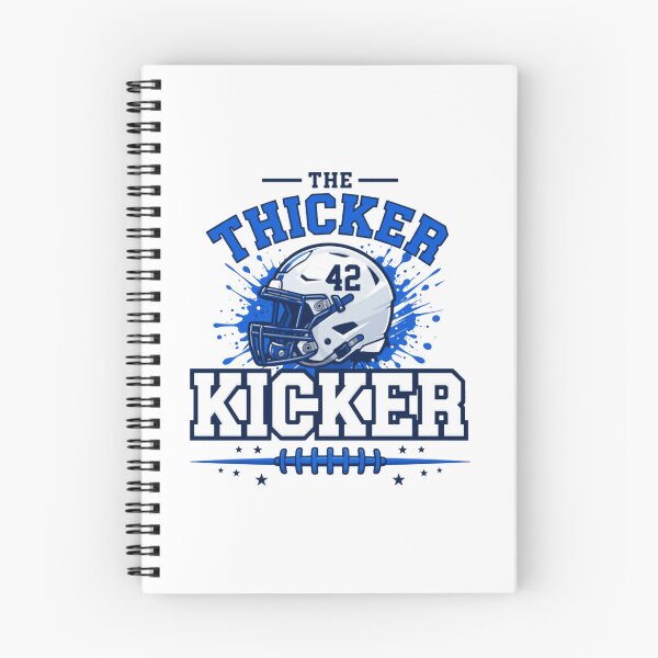 Item preview, The Thicker Kicker Football Helmet Number 42 Gameday designed and sold by Dr-Hulk-Grock.
