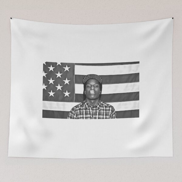 Item preview, Asap Rocky Usa Flag designed and sold by Seish1n.