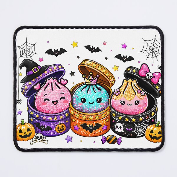 Item preview, Spooky Season Trick Or Treat Ghost Dumpling Halloween Retro T-Shirt designed and sold by bunnymoon stickers.
