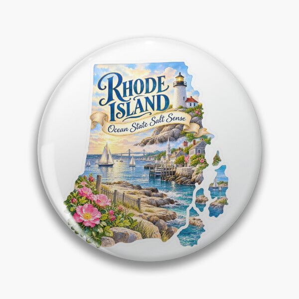 Item preview, Rhode Island Ocean State Salt Sense designed and sold by Whimspired By Paxx.