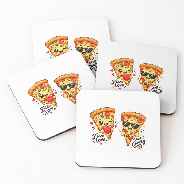 Item preview, Pizza Slices Stickers designed and sold by Amanverma321.