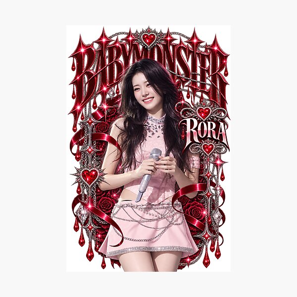 Item preview, Sweet Rora BABYMONSTER Concert Pink Aria Aesthetic designed and sold by Valereekmerch.