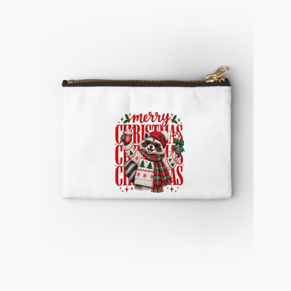 Item preview, Merry Christmas Raccoon designed and sold by MiteKangerin.