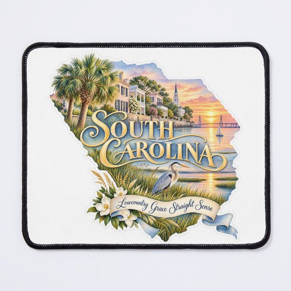 Item preview, South Carolina Lowcountry Grace Straight Sense designed and sold by Whimspired By Paxx.