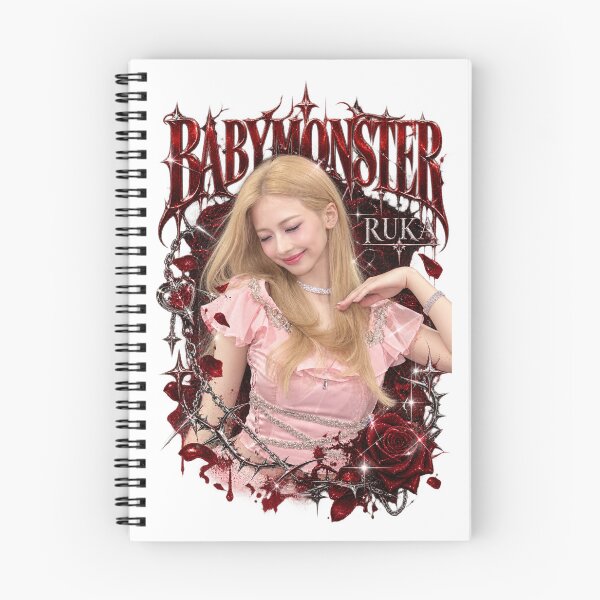 Artikelvorschau, Cool BABYMONSTER Ruka Pink Dress Concert Glow Visual entworfen und verkauft von Valereekmerch.