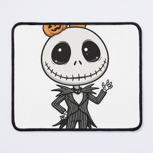 Item preview, Jack Skellington Classic Anime Chibi Sticker - Halloween designed and sold by Lesley D.