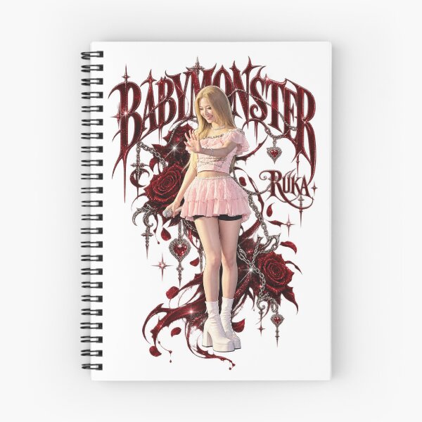 Artikelvorschau, Bezauberndes BABYMONSTER Ruka Pink Konzertrosetten-Design entworfen und verkauft von Valereekmerch.