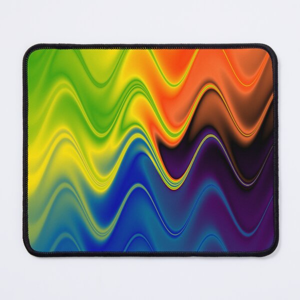 Item preview, Abstract Wavy Colorful Pattern designed and sold by ArtbyDebbieC.