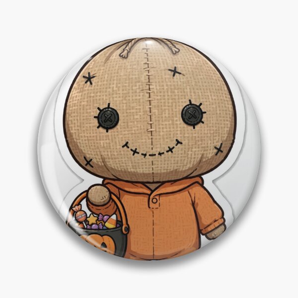 Item preview, Sam Classic Anime Chibi Sticker - Halloween designed and sold by Lesley D.