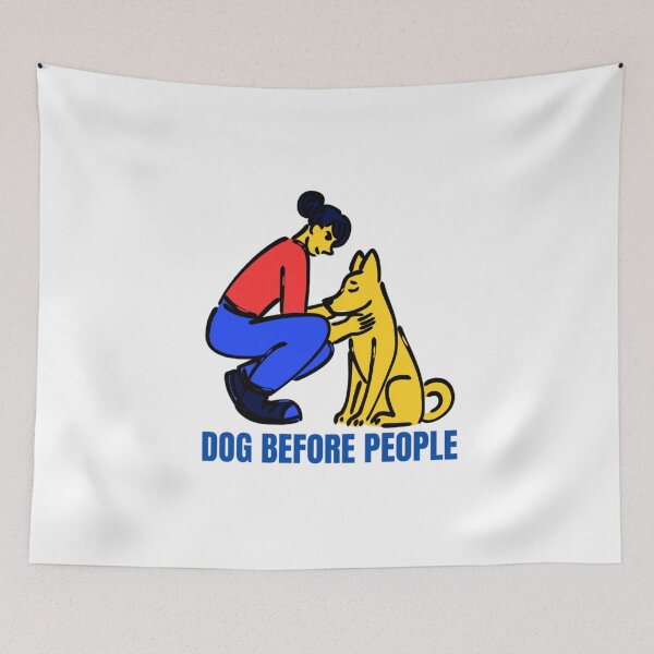 Item preview, Dog Before People - Funny Dog Lover Design designed and sold by walbayzon.