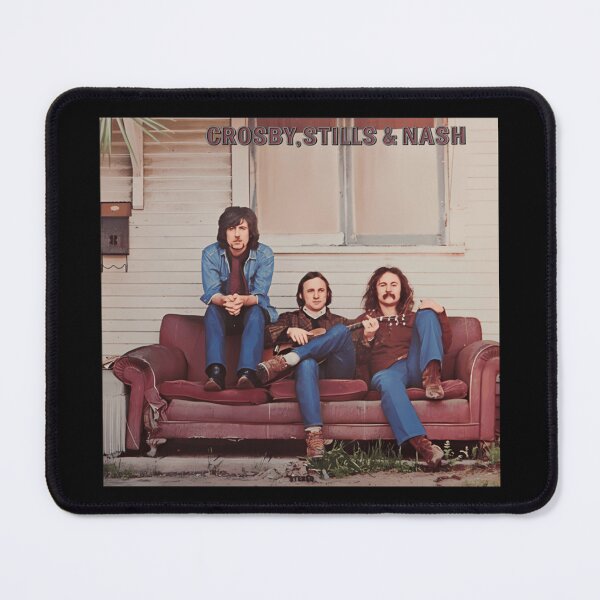Item preview, Crosby Stills Nash Vintage Sofa Portrait designed and sold by ShirlyGatten.