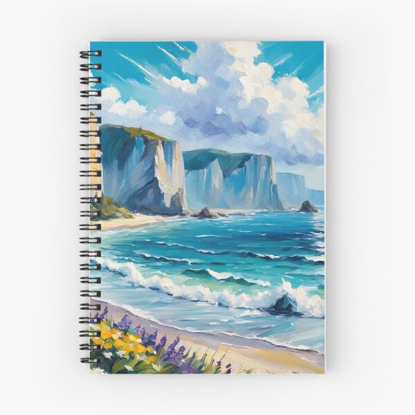 Item preview, Cliffs of Endless Summer  designed and sold by Undersea Ai Art.