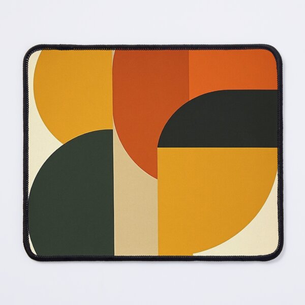 Item preview, Mid Century Modern Geometric Abstract - Retro Circle designed and sold by nhk999.