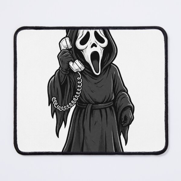 Item preview, Ghostface Bold Comic Inks Sticker - Halloween designed and sold by Lesley D.