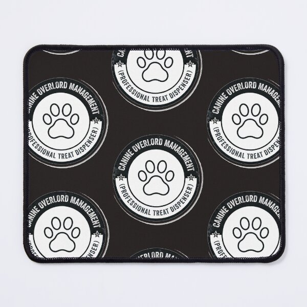 Item preview, Canine Overlord Management - Professional Treat Dispenser Funny Dog Sticker designed and sold by IbericoStudio.