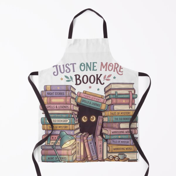Item preview, Just One More Book – Cute Ghost Book Lover designed and sold by RajDeals.