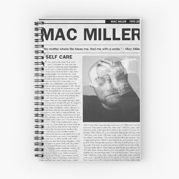 Item preview, Newspaper Self Care No Matter Where Life Take Me designed and sold by frandihans14.