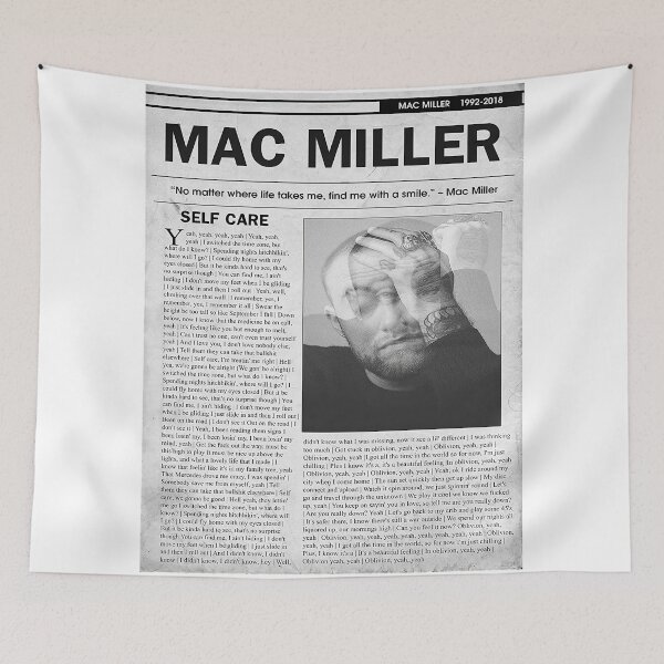 Item preview, Newspaper Self Care No Matter Where Life Take Me designed and sold by frandihans14.