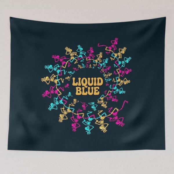 Item preview, Liquid Blue Dancing Bears Circle designed and sold by MesmericStudio.
