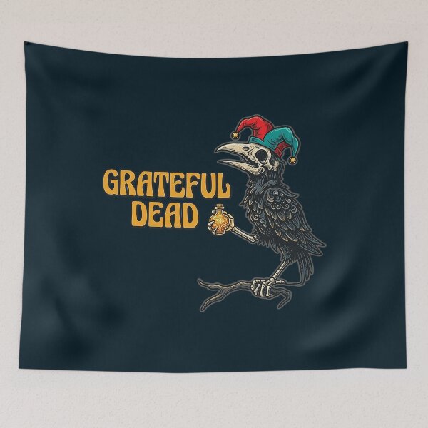 Item preview, Grateful Dead Crow Hat Design designed and sold by MesmericStudio.