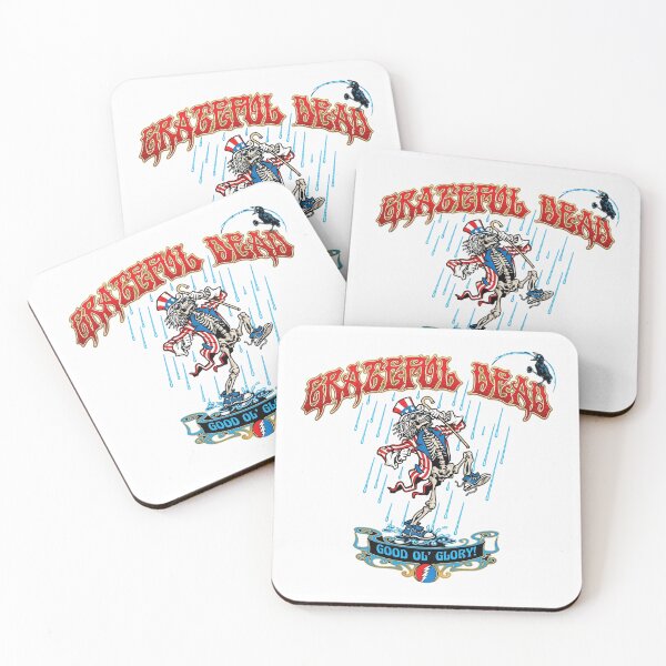 Item preview, Grateful Dead Good Old Glory Skater designed and sold by MesmericStudio.
