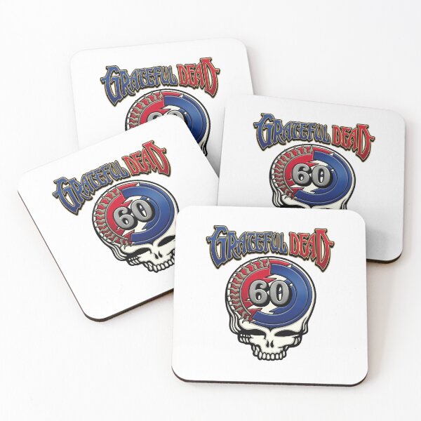 Item preview, Grateful Dead 60 Skull Badge designed and sold by MesmericStudio.