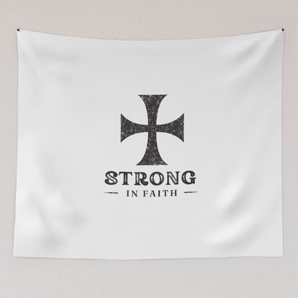 Item preview, Strong in Faith Cross designed and sold by EarthWithin.