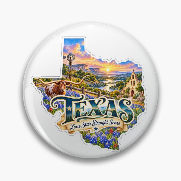 Item preview, Texas Lone Star Straight Sense designed and sold by Whimspired By Paxx.