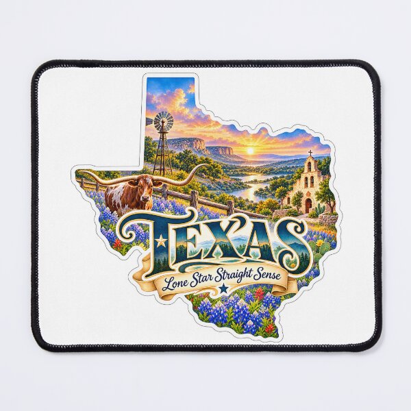 Item preview, Texas Lone Star Straight Sense designed and sold by Whimspired By Paxx.