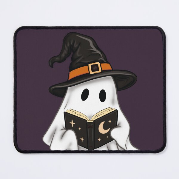Item preview, Witchy Ghost – Cute Halloween Reading Ghost designed and sold by sososweett.