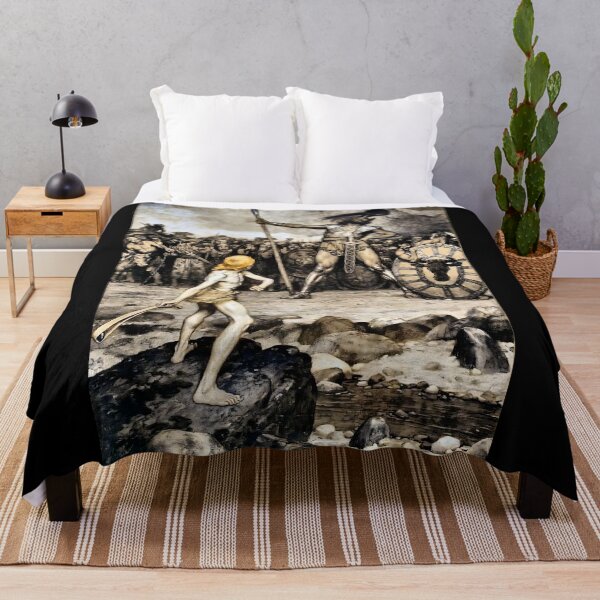 Item preview, DAVIND AND GOLIATH BY OSMAR SCHINDLER (1888) designed and sold by humbleserf.