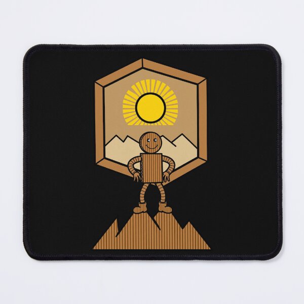 Item preview, Cardboard Dreamer - Sunrise on the Mountain Top Minimalist Art designed and sold by Ibrahimhema5.