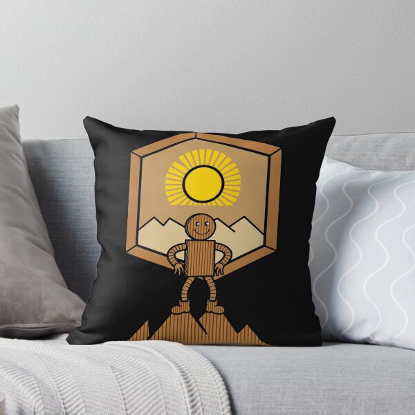 Item preview, Cardboard Dreamer - Sunrise on the Mountain Top Minimalist Art designed and sold by Ibrahimhema5.