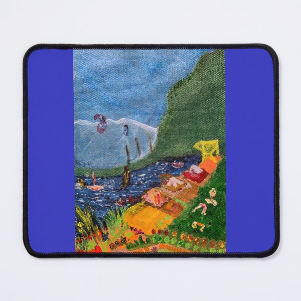 Item preview, summerday on the mountain lake designed and sold by MiraBlue.