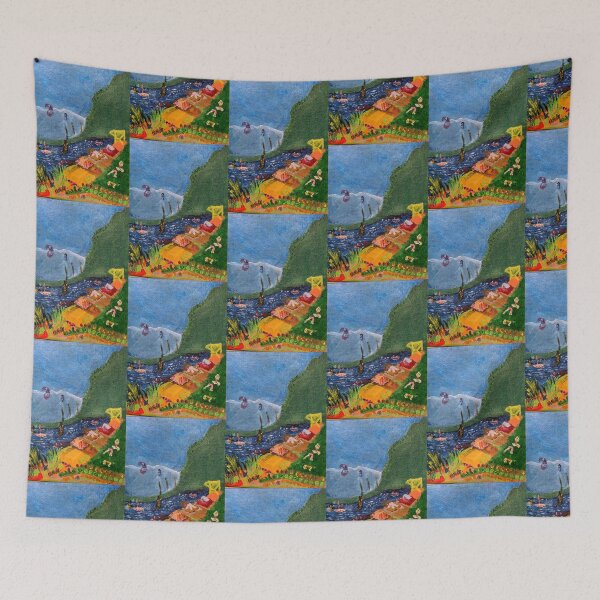 Item preview, summerday on the mountain lake designed and sold by MiraBlue.