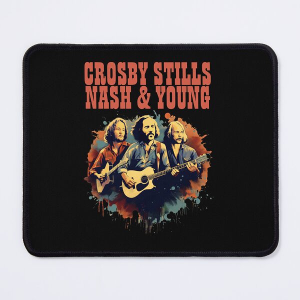 Item preview, Crosby Stills Nash Young Illustrated Guitar Portrait designed and sold by ShirlyGatten.