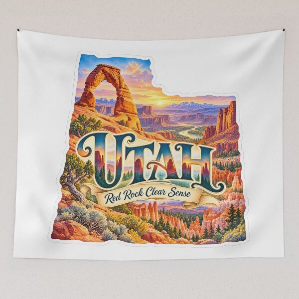 Item preview, Utah Red Rock Clear Sense designed and sold by Whimspired By Paxx.