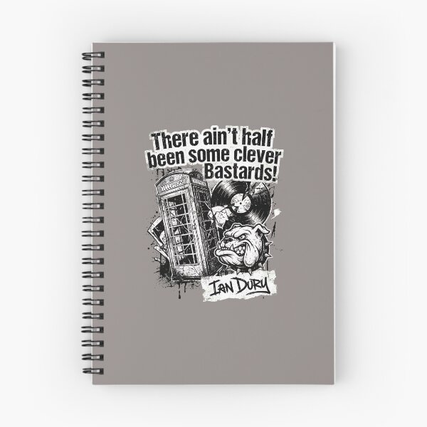 Item preview, Clever Bastards Quote Ian Dury Typography-67 designed and sold by MuhamSoyucok.