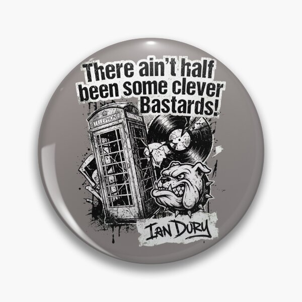 Item preview, Clever Bastards Quote Ian Dury Typography-67 designed and sold by MuhamSoyucok.