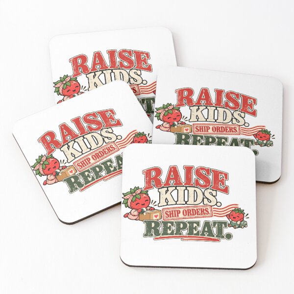Item preview, Raise Kids Ship Orders Repeat – Small Business Mom designed and sold by HH Design House.