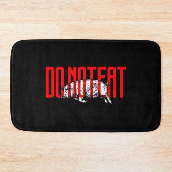 Item preview, Do Not Eat Pig Vegan Protest Graphic designed and sold by ARTSYILA.