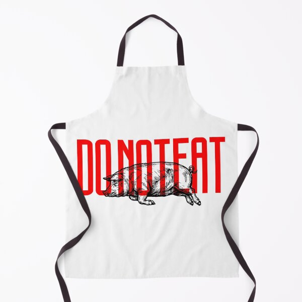 Item preview, Do Not Eat Pig Vegan Protest Graphic designed and sold by ARTSYILA.