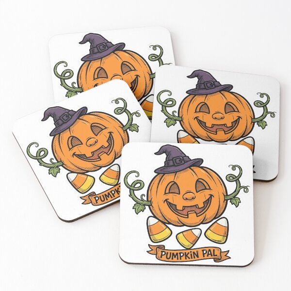Item preview, Pumpkin Pal Bold Comic Inks Sticker - Halloween designed and sold by Lesley D.