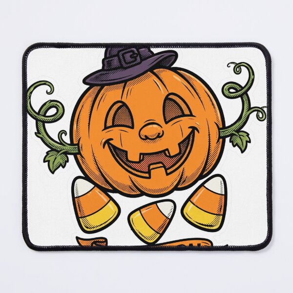 Item preview, Pumpkin Pal Bold Comic Inks Sticker - Halloween designed and sold by Lesley D.