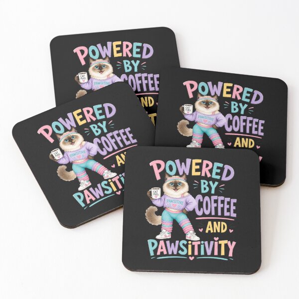 Item preview, Powered By Coffee And Pawsitivity designed and sold by prettykaler.