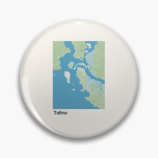 Item preview, Tofino Minimalistic Map Art designed and sold by MapsNerd.