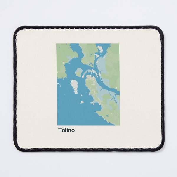 Item preview, Tofino Minimalistic Map Art designed and sold by MapsNerd.