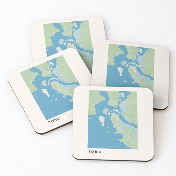 Item preview, Tofino Minimalistic Map Art designed and sold by MapsNerd.
